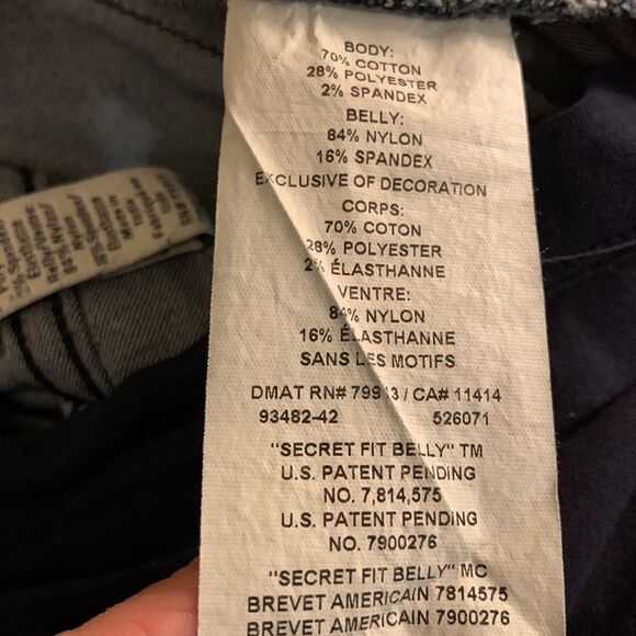 American star Size MEDIUM Maternity denim shorts - Picture 7 of 8